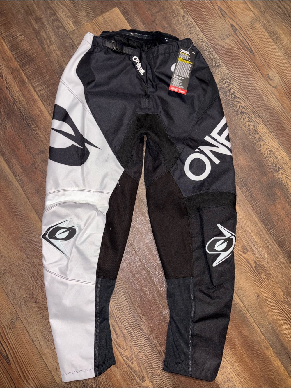 O'Neal Element Motorcroas Pants in a black and white colorway